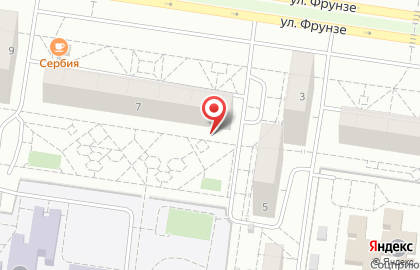 Парикмахерская Selena в Автозаводском районе на карте