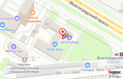Kontramarka.ru на Волгоградском проспекте на карте