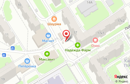 Киоск по продаже молочных продуктов в Сормовском районе на карте