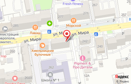 Центр обучения иностранным языкам Бест вэй на улице Мира на карте