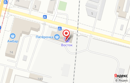 Спортивный клуб Восток на Краснореченской улице на карте