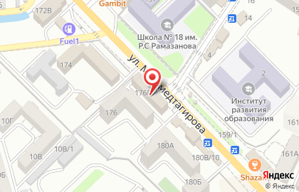 Учебно-образовательный лицензированный центр Успех на улице Магомедтагирова на карте