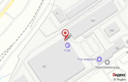 Компания ПЭК на Чистопольской улице на карте