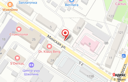 Продуктовый магазин в Воронеже на карте