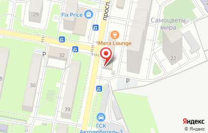 Универсам Верный в Москве на карте