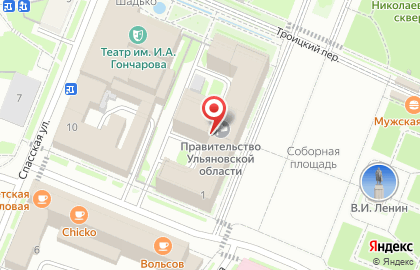 Министерство информационных технологий Ульяновской области на карте