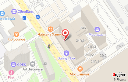 МОСКВЛ на карте