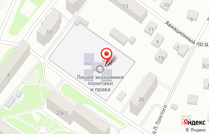 Пушкинский лицей экономики, политики и права на карте