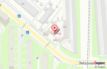 Гостиничный комплекс 6 Звезд на карте