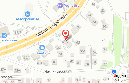 Студия наращивания волос Sugar на карте