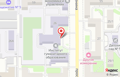 Магнитогорский многопрофильный колледж, МГТУ им. Г.И. Носова на проспекте Ленина на карте
