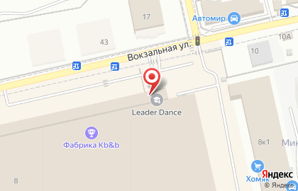 Школа танцев Leader Dance на Минусинской улице на карте