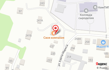 Кафе Своя компания на карте