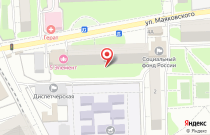 ООО Ильси на улице Маяковского на карте