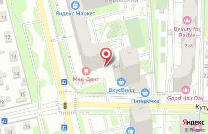Типография Столичная печать на улице Кирова на карте