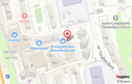 Лакомка на карте