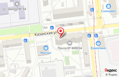 Магазин кондитерских изделий на Казахской улице на карте
