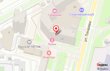 Клиника стоматологии и косметологии Альтернатива в Санкт-Петербурге на карте