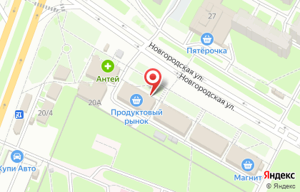 Магазин фирменной продукции Тотемский молочный комбинат на карте