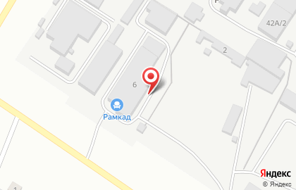 Мебельная фабрика Рамкад на карте
