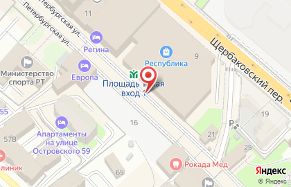 Кафе быстрого питания Хлебсмаслом на Петербургской улице на карте