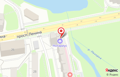 Нотариус Журавлева Т.И. на карте