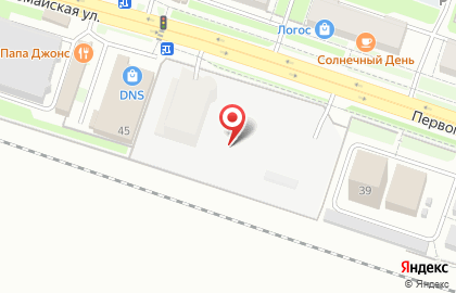 Строящиеся объекты Стройконтакт на Первомайской улице на карте