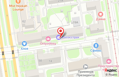 Оптово-розничная компания Лагуна в Центральном районе на карте