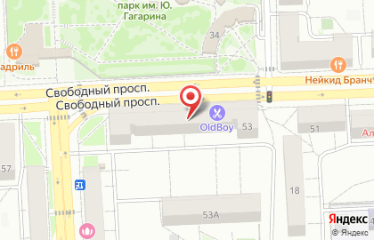 Производственная компания входных дверей, остеклению и отделке балконов и лоджий Берлога в Железнодорожном районе на карте