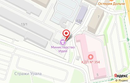 Телеканал Министерство Идей на карте
