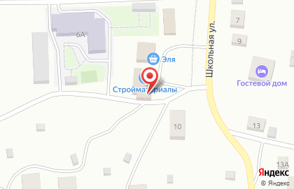 Многопрофильный магазин на Школьной улице на карте