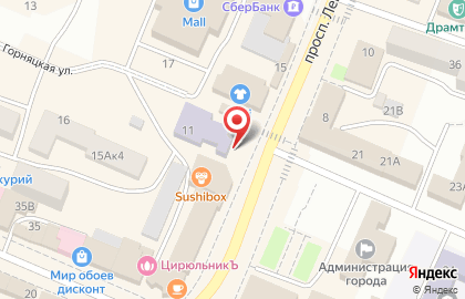 Центральная библиотека им. А.М. Горького на карте