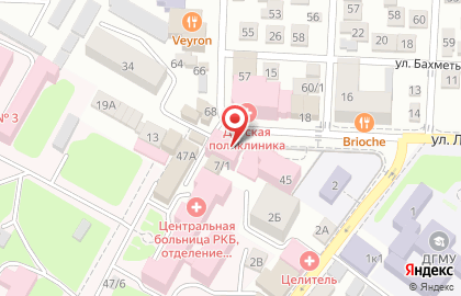 Dетский Абилити Центр на улице Ляхова на карте