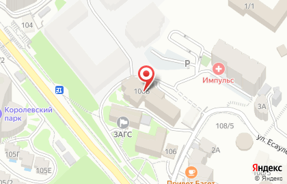 Автомойка на Курортном проспекте, 106Б на карте