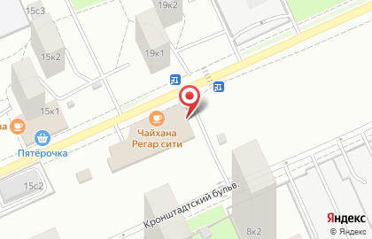 Fonbet на Кронштадтском бульваре на карте