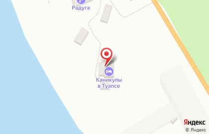 Санаторий Парус в Туапсе на карте