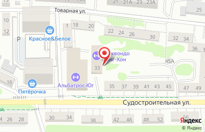 Федерация Тхэквондо Чанг-Хон Калининградской области на карте