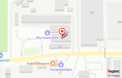 Гаражный кооператив Центральный в Центральном проезде на карте