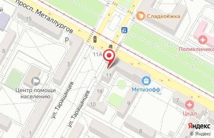 Нотариус Токарев Д.С. на карте