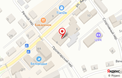 Мини-гостиница Курортная на карте
