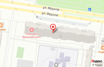 Федерация Боевого каратэ Кёкушин-кай России в Автозаводском районе на карте