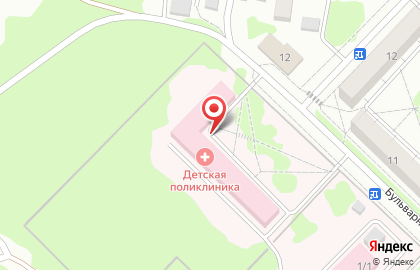 Детская поликлиника №5, Медсанчасть №28, г. Ангарск на карте