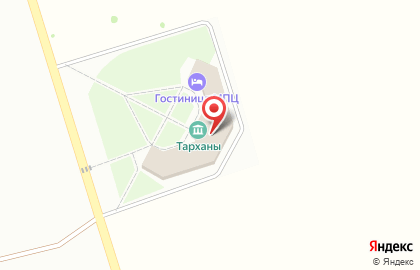 Гостиница в Пензе на карте