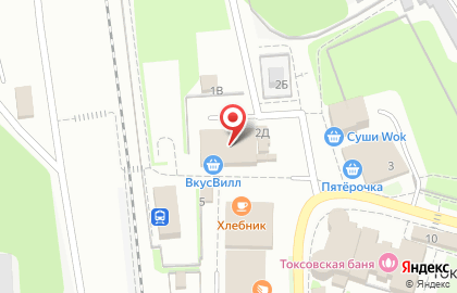 Магазин одежды на Привокзальной площади (Всеволожский район), 2 на карте