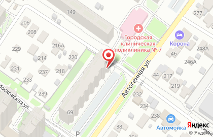 Продовольственный магазин Сетка в клетку в Октябрьском районе на карте