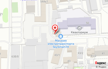 Магазин хозяйственных товаров на улице Орджоникидзе на карте
