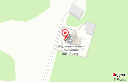 Храм иконы Божией Матери Взыскание погибших в Архангельске на карте