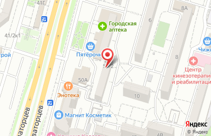 Городская поликлиника Городская стоматологическая поликлиника №1 на улице Доваторцев на карте