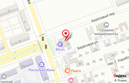 Юсуп на карте
