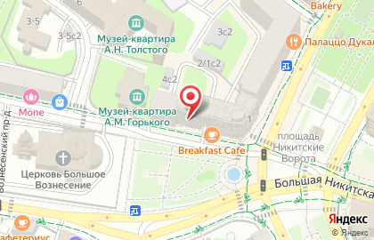 Компания Сантехник на дом на Малой Никитской улице на карте